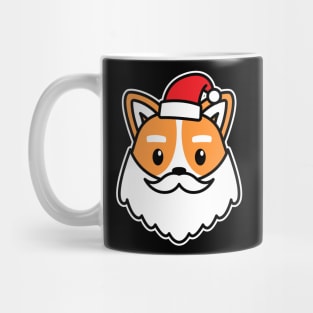 Santa Corgi Mug